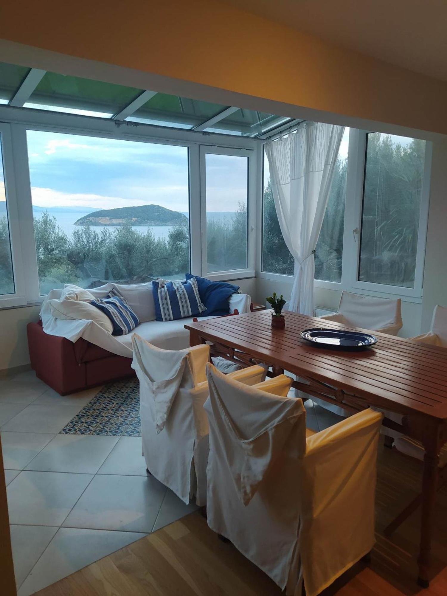 Maria Olive And Sea Villa Nea Iraklitsa 外观 照片